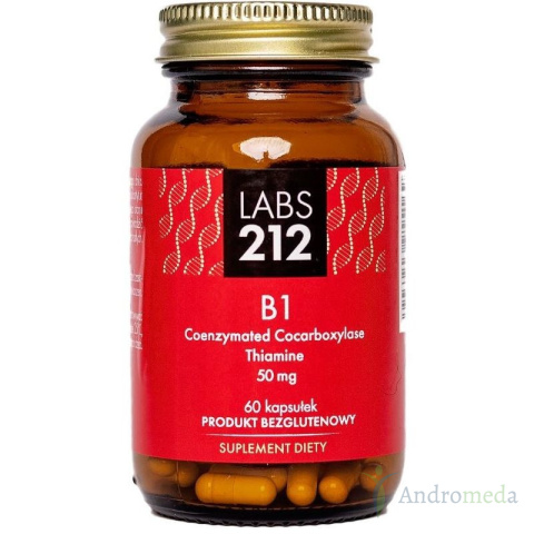 Witamina B1 60 Kapsu ek Labs212 Bio Sklep Andromeda